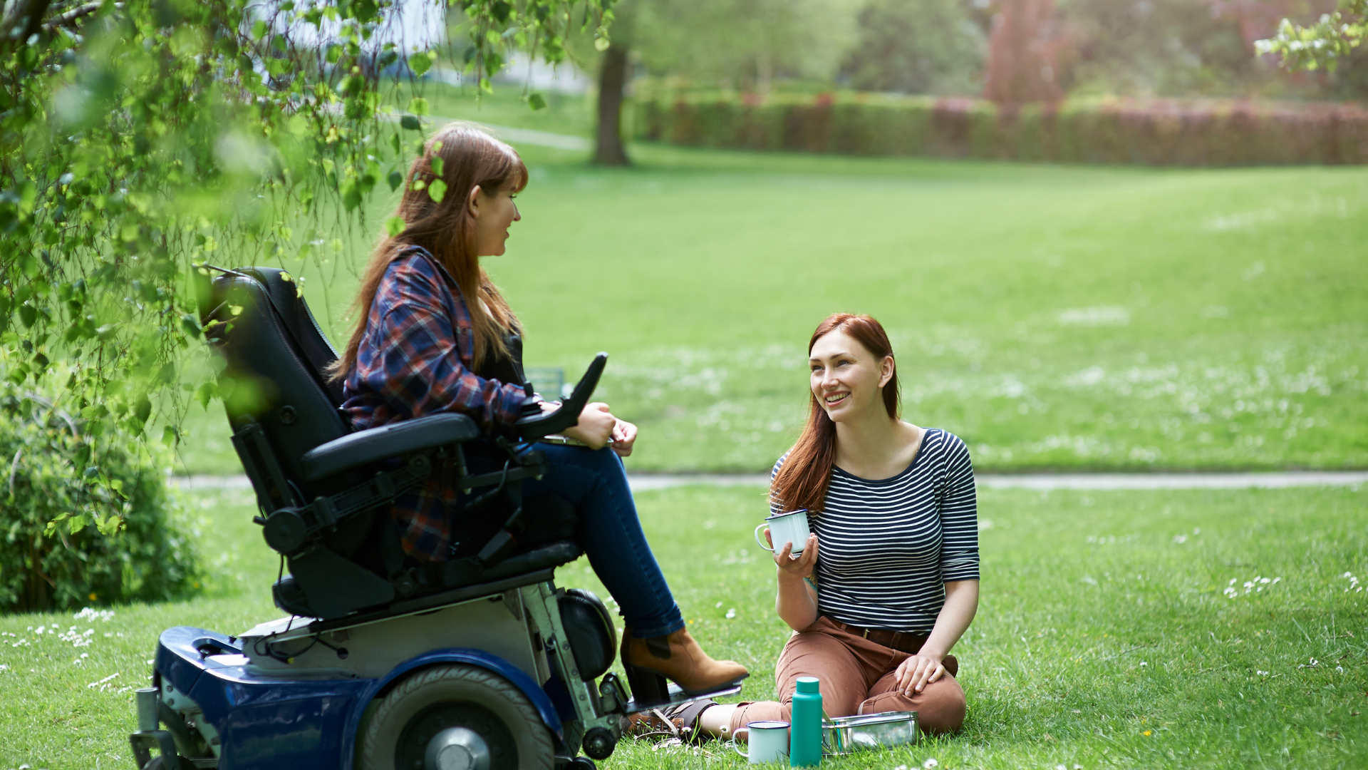 Friends In Park